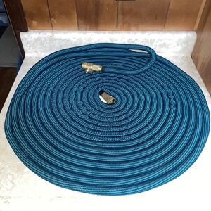 Expandable Garden Hose Kit - 150' Water Hose w Ball Valve & 10 Pattern Nozzle